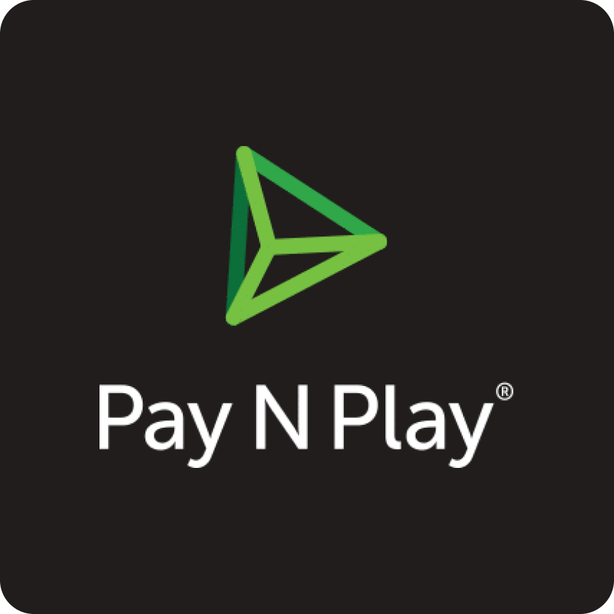 Pay N Play Black Logo